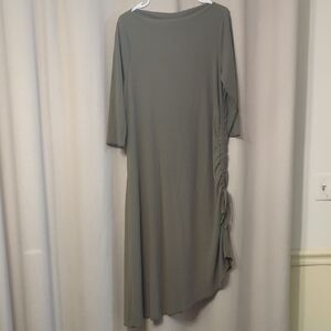 Torrid Asymmetrical Olive Dress